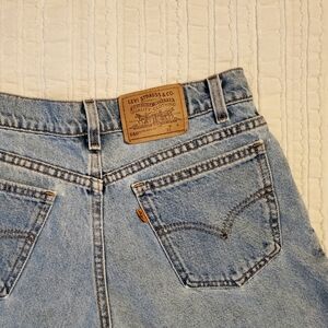 Vintage Orange Tab Levi's Shorts